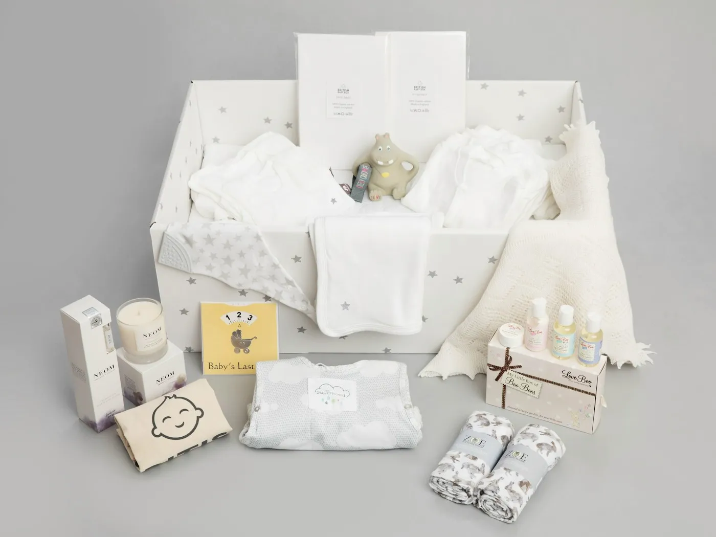 Baby gifts and essentials